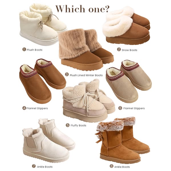 Stylish Women's Winter Shoes, Great Prices